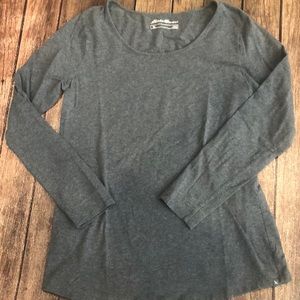 Eddie Bauer Women's Long Sleeve T-Shirt Sz L